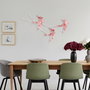 Wallity Wallow 5 Accesorio de Pared de Metal Multicolor
